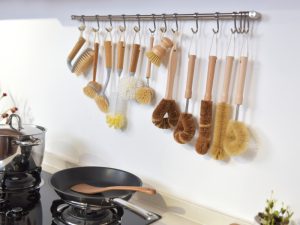 Wood Eco-friendly Kitchen Cleaning Brush